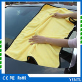 Large Size Microfiber Car Cleaning Towel Cloth Multifunctional Wash Washing Drying Cloths 92*56cm Yellow Big Promotion